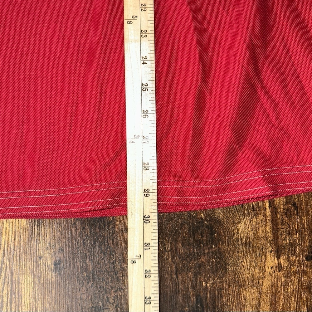 Tommy Bahama Mens Emfielder Polo Shirt Dark Wine Red 2XL Supima Cotton Golf - Picture 8 of 8